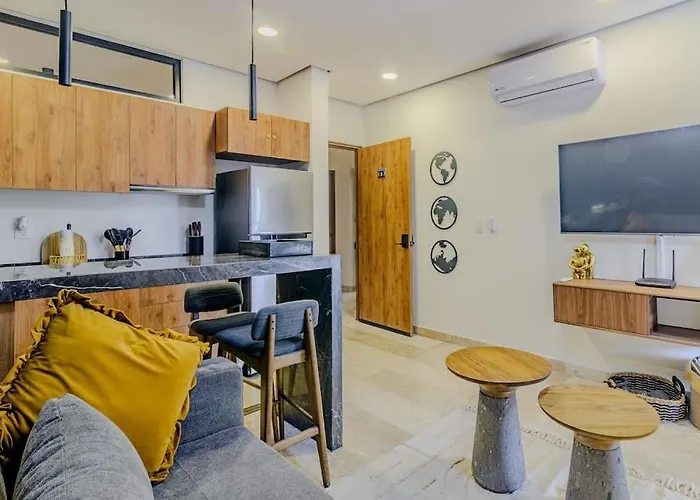 Apartamento Downtown Aldea Zama Luxury